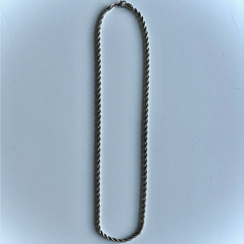 Chrome Rope Chain - Picture 2 of 4